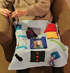 Active Hands & Mind Quilt - Engaging, calming and soothing those clients suffering with Alzheimer's